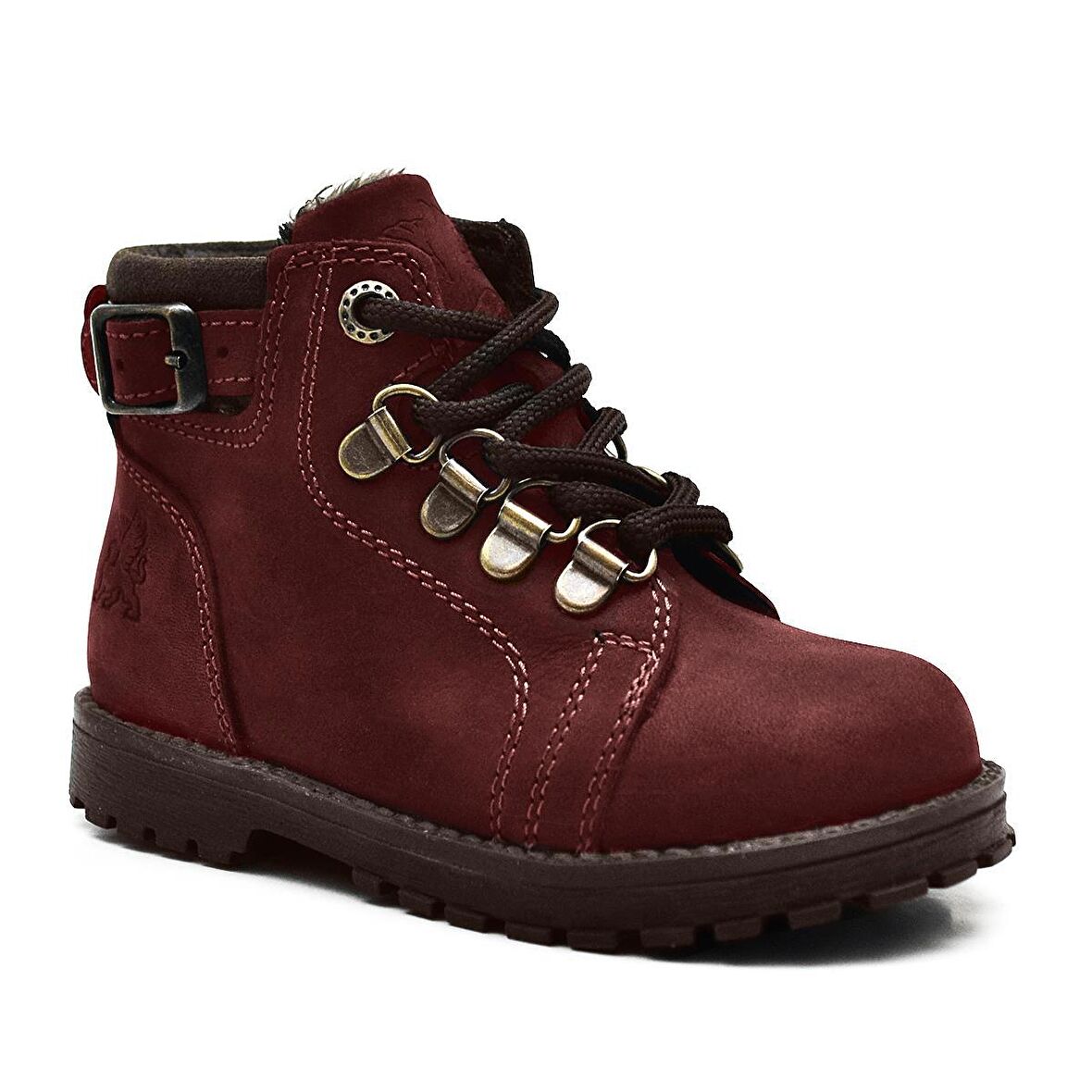 Rakerplus Griffon Hakiki Deri Bordo Bebek Bot