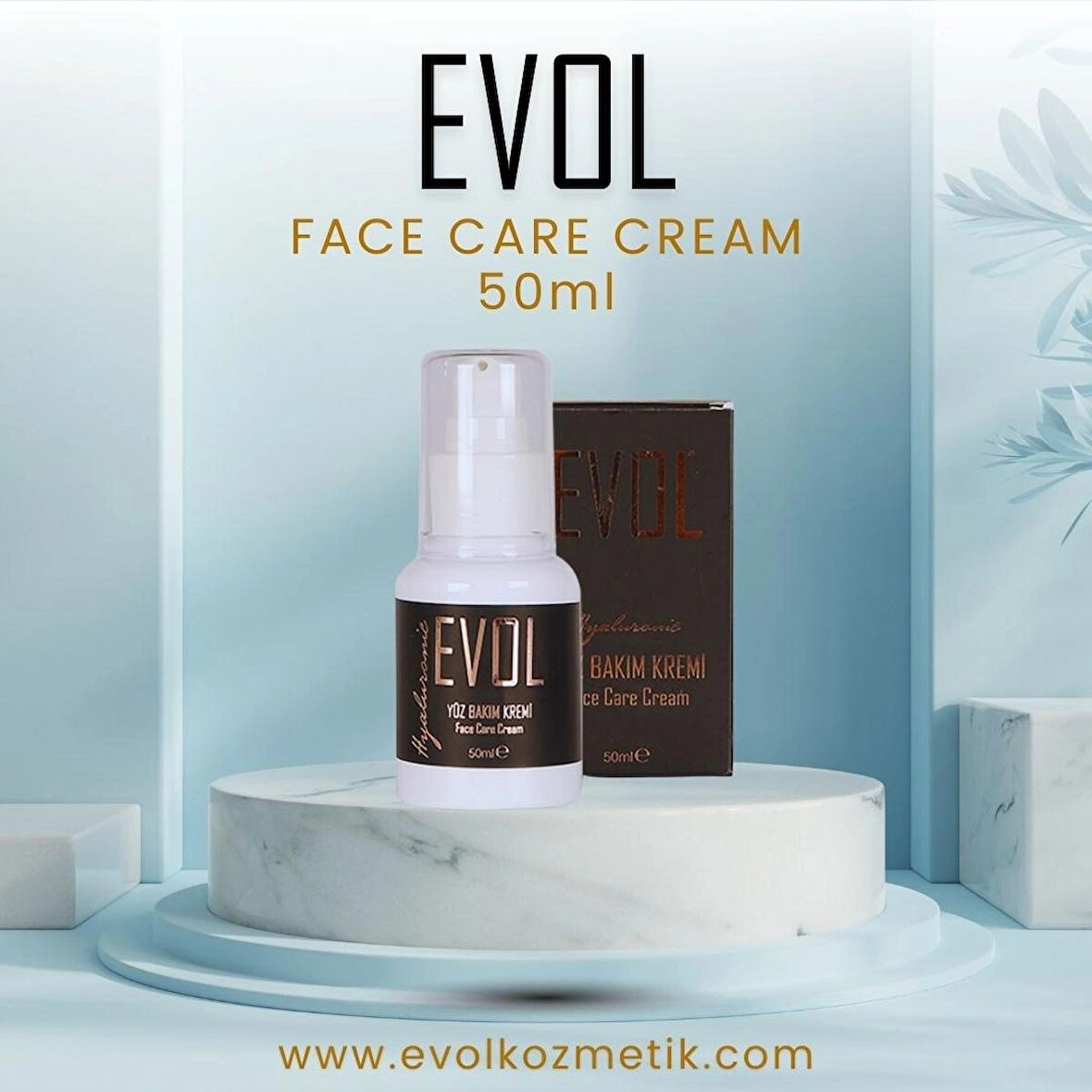 Evol Yaşlanma Karşıtı Yüz Bakım Kremi 50ml