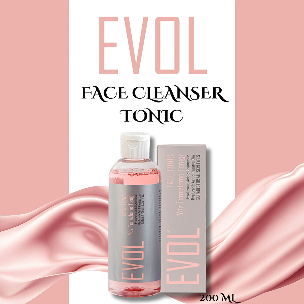 Evol Yüz Temizleme Tonik 200ml