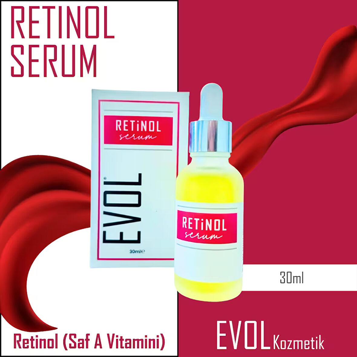 Evol Kozmetik Retinol Serum 30ml