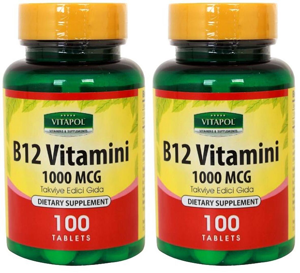 Vitapol Vitamin B12 Vitamini 2x100 Tablet  