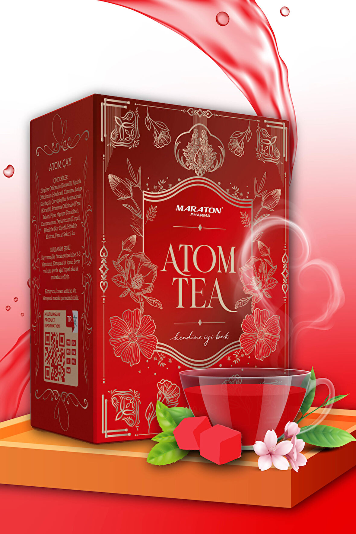 Maraton Pharma Atom Tea Çayı 150 Gr