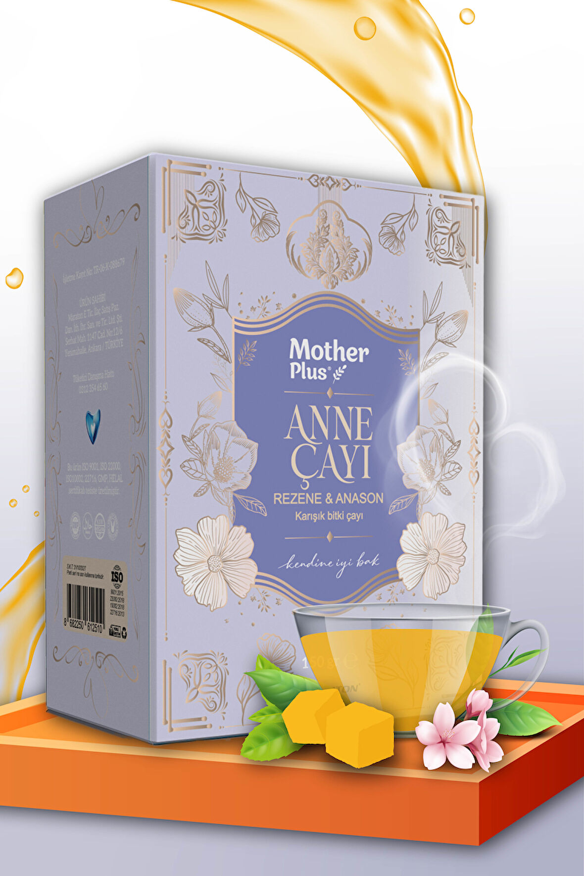 Elemental Anne Çayı 150 gr - Kimyon, Rezene, Anason, Isırgan Otu, Tarçın, Zerdeçal, Zencefil 150 gr