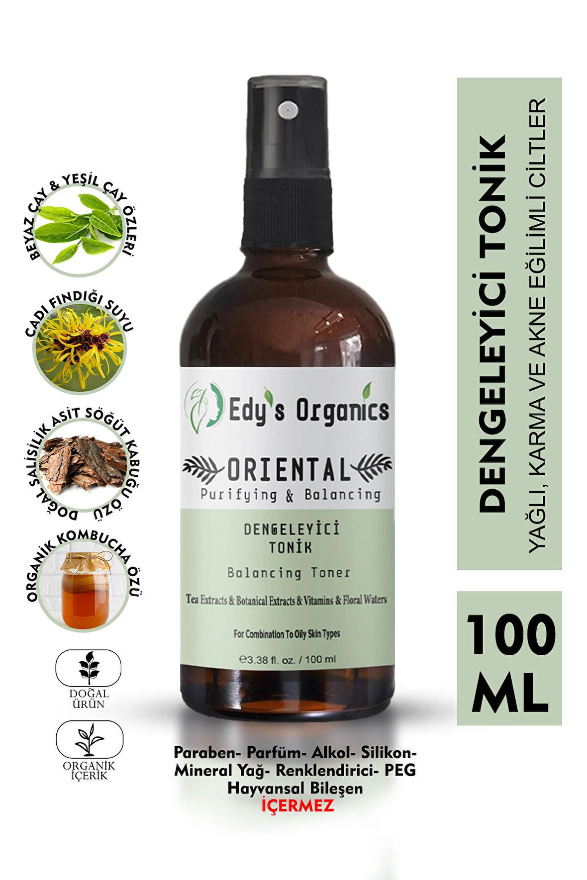 Organics - Oriental Arındırıcı Ve Dengeleyici Tonik 100 ml