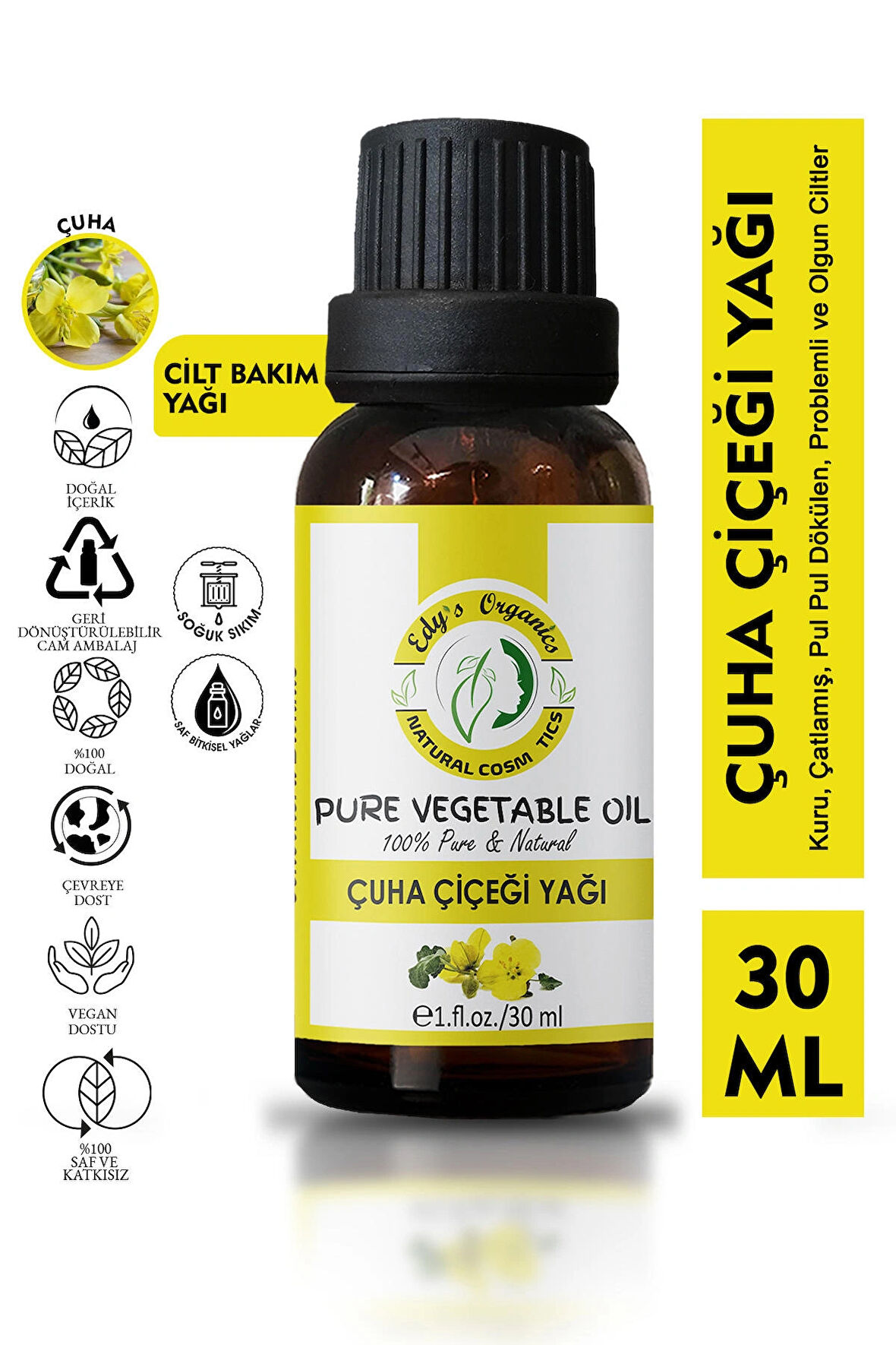 Çuha Tohumu Yağı Soğuk Sıkım 30 Ml