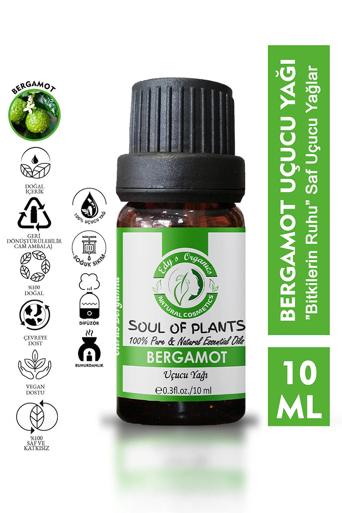 Bergamot Uçucu Yağı(10 Ml)