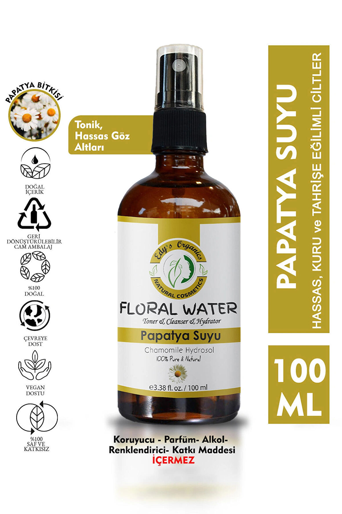 Doğal Papatya Suyu100 ml