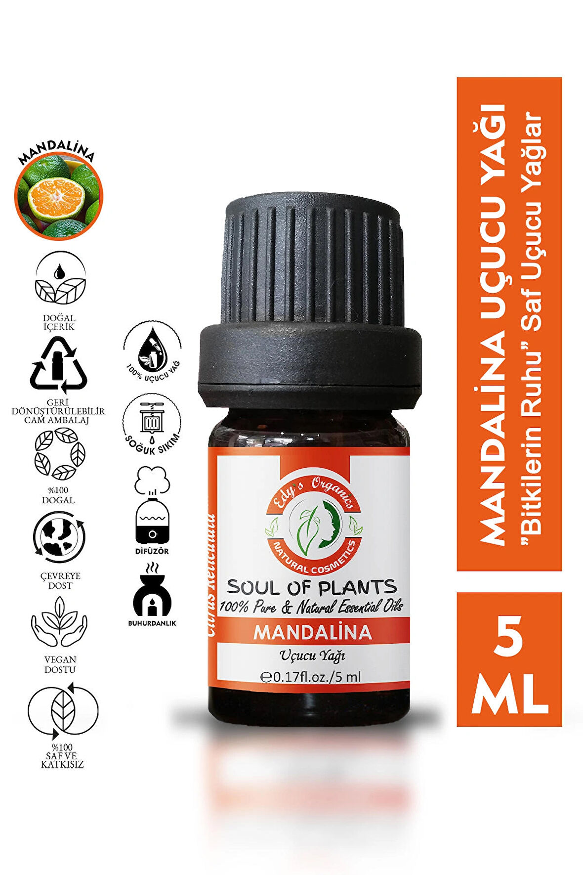 Mandalina Uçucu Yağı(5 ml)