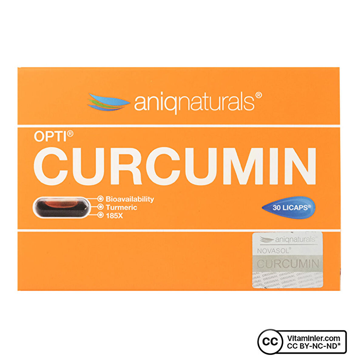 Aniqnaturals Opti Curcumin 30 Kapsül - AROMASIZ