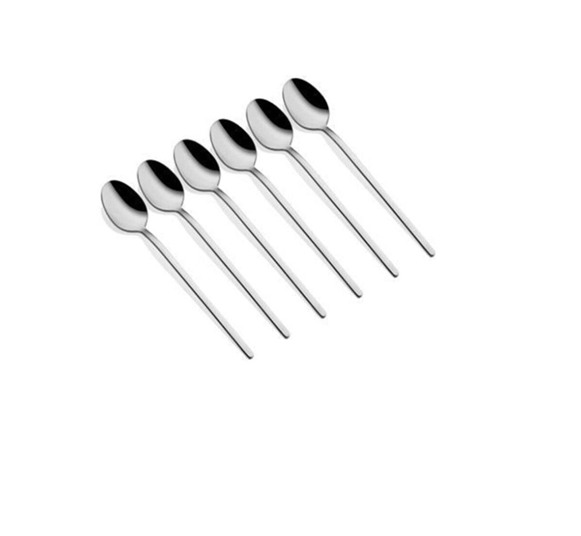 The mia modern slim çay kaşık - 6 lı çay kaşığı paslanmaz çelik