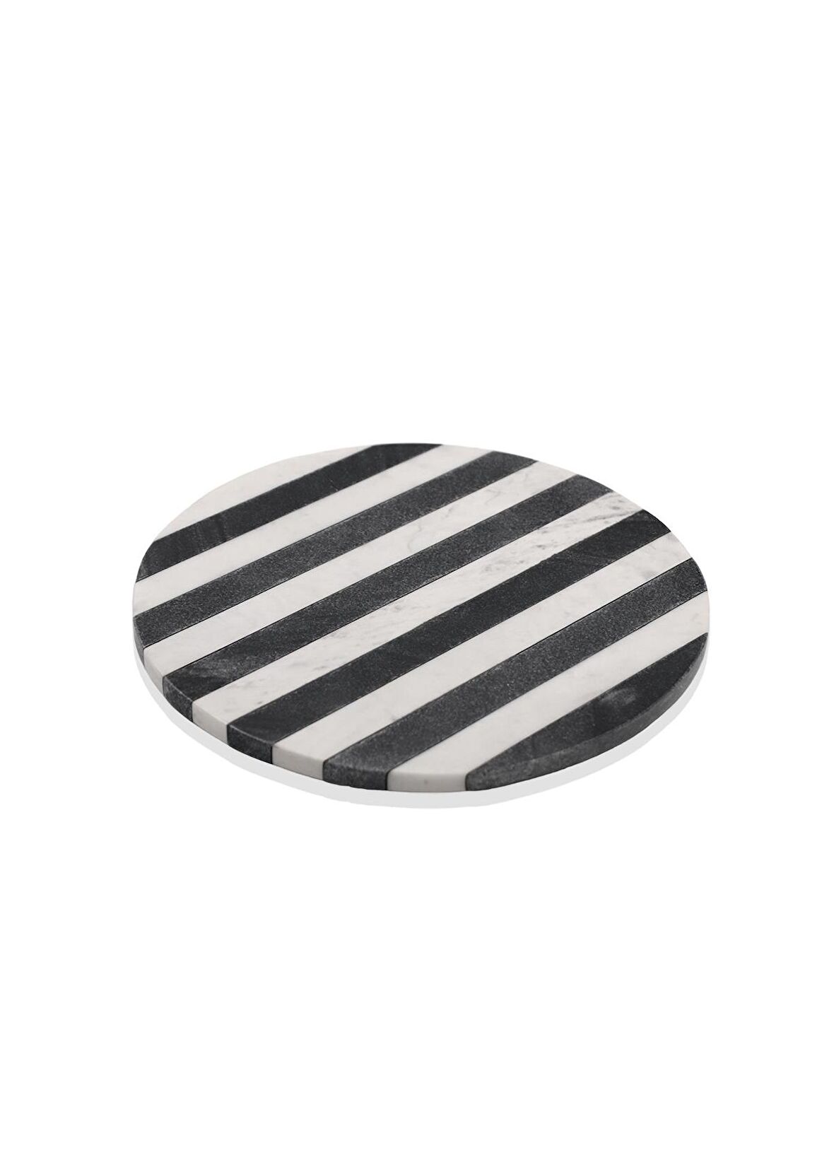 The Mia Zebra Mermer Sunum 30 cm
