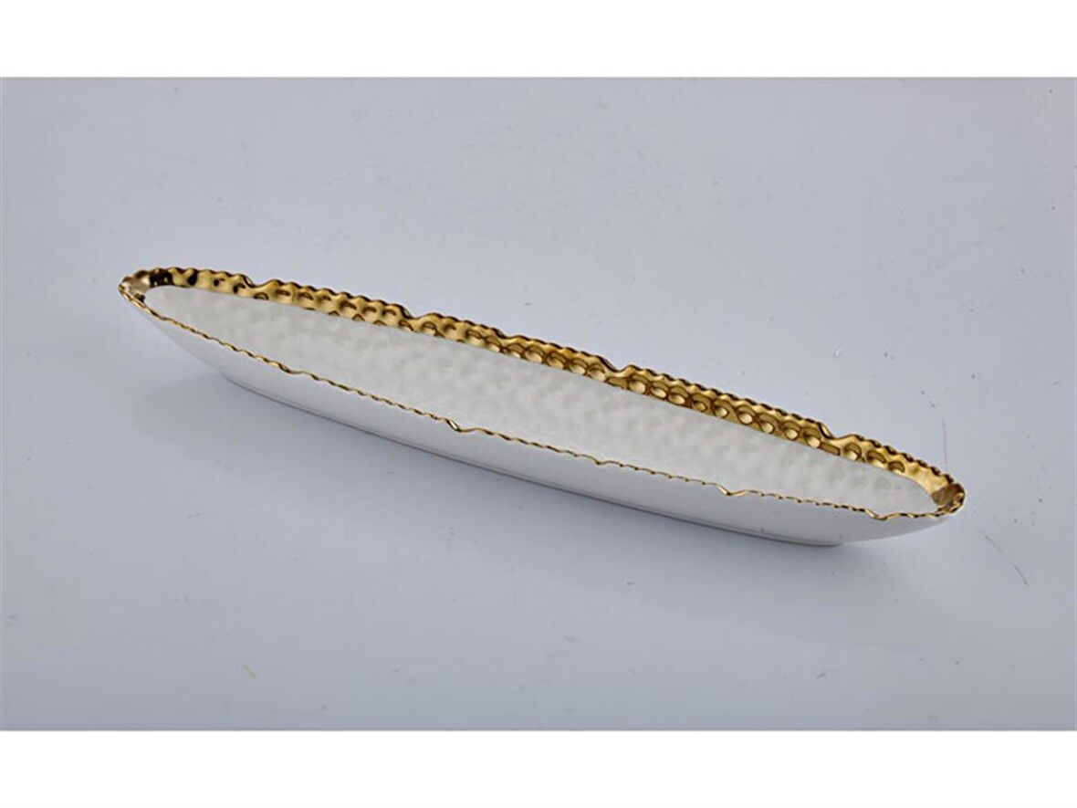 HAMMERED WHITE GOLD KUCUK KAYI