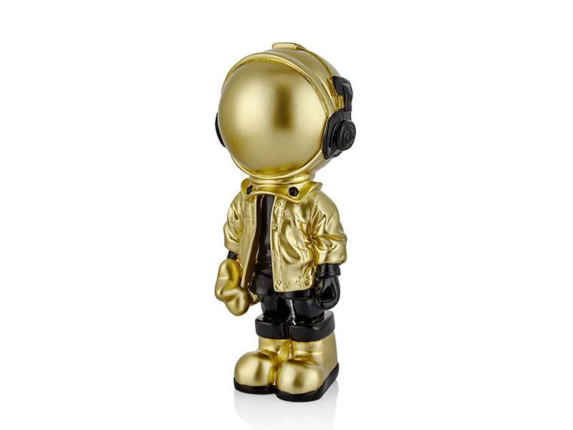 Lamedore Astro Girl Gold Small Dekoratif Biblo  33 cm 1DA-9040SG