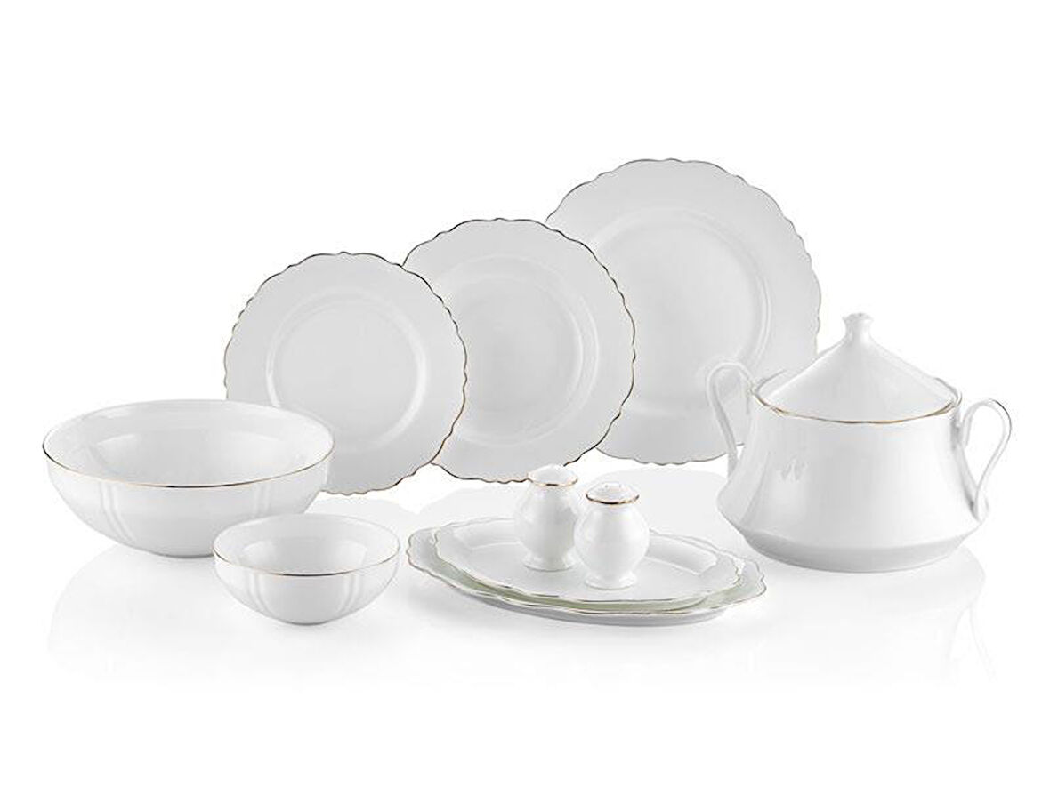 LAMEDORE ROYAL GOLD 59 PARÇA YEMEK TAKIMI 