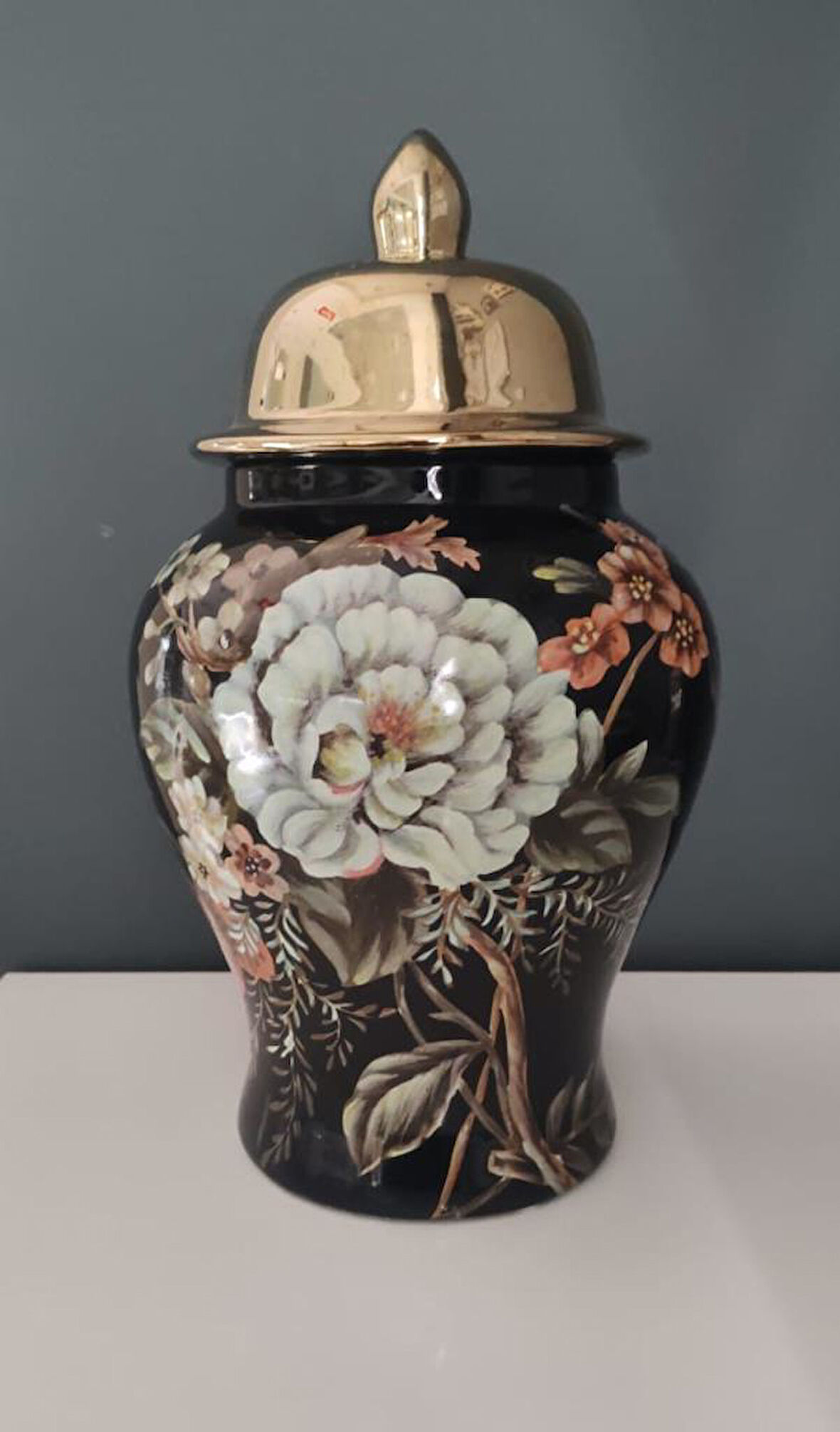 LAMEDORE FLOWER GARDEN KAPAKLI KÜÇÜK KÜP 21X21X34 CM