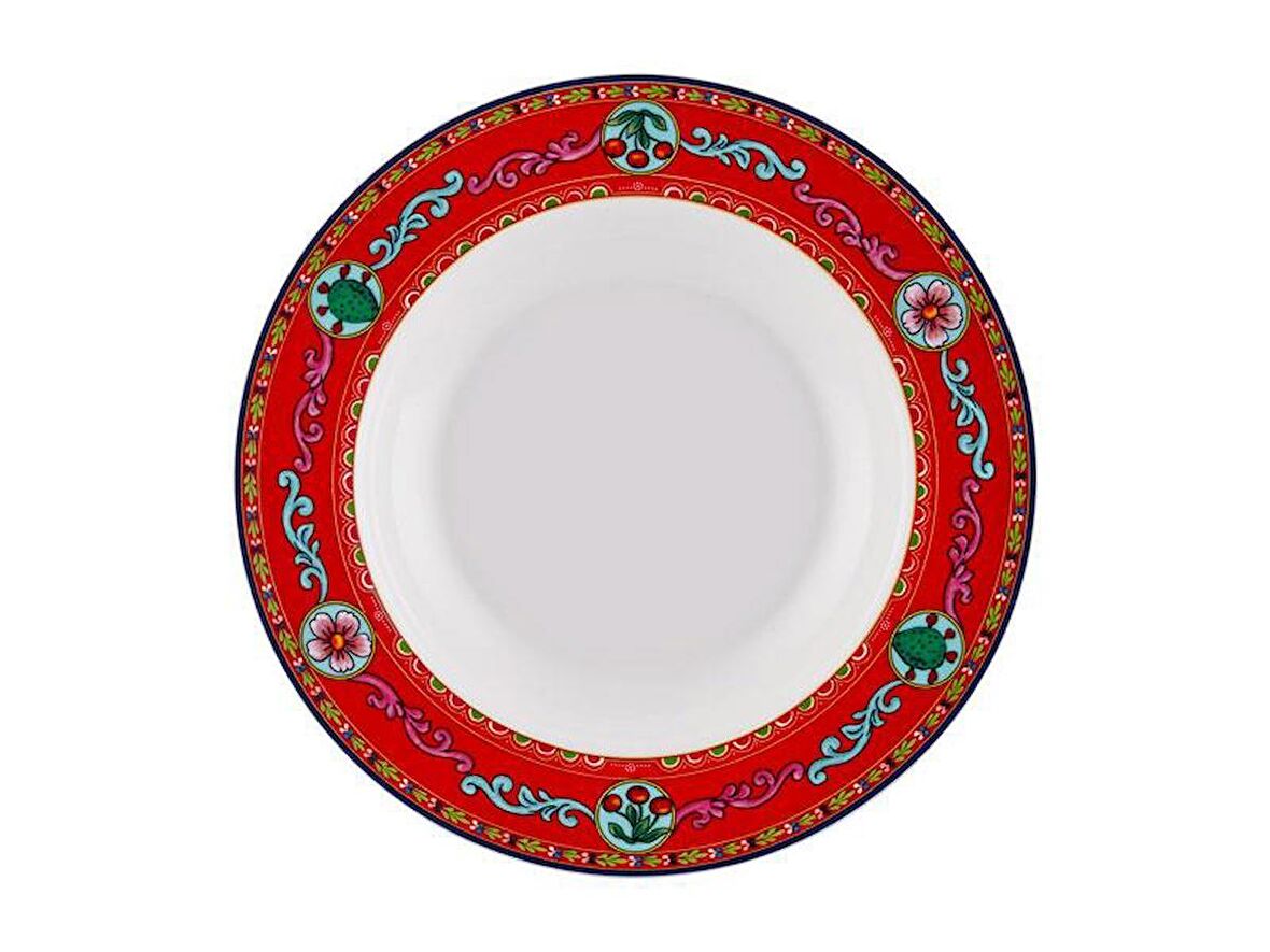 Lamedore Summer 6 Yemek Tabağı 22 cm 1BSF-1441SM