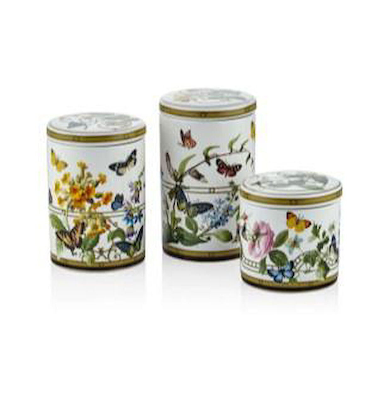Lamedore Muse Garden 3Lu Kavanoz Setı 16Cm 13,8Cm 10Cm 1BSF-1902MG