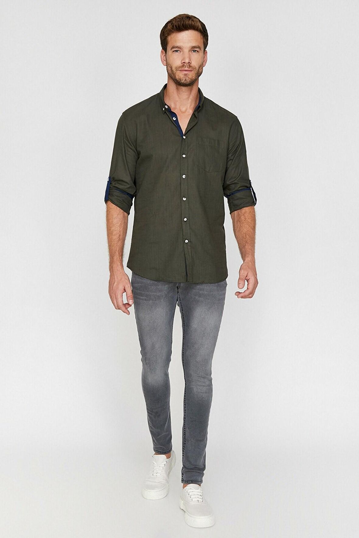 Erkek Justin Super Skinny Jean Pantolon
