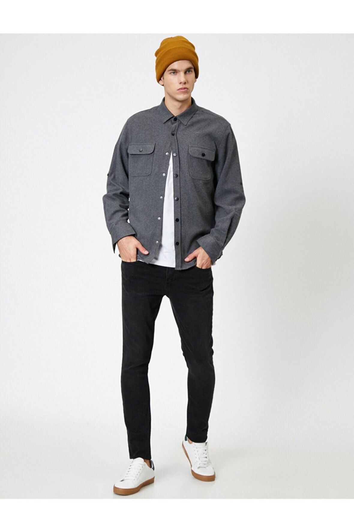 Erkek Siyah Pantolon 0YAM43187LD