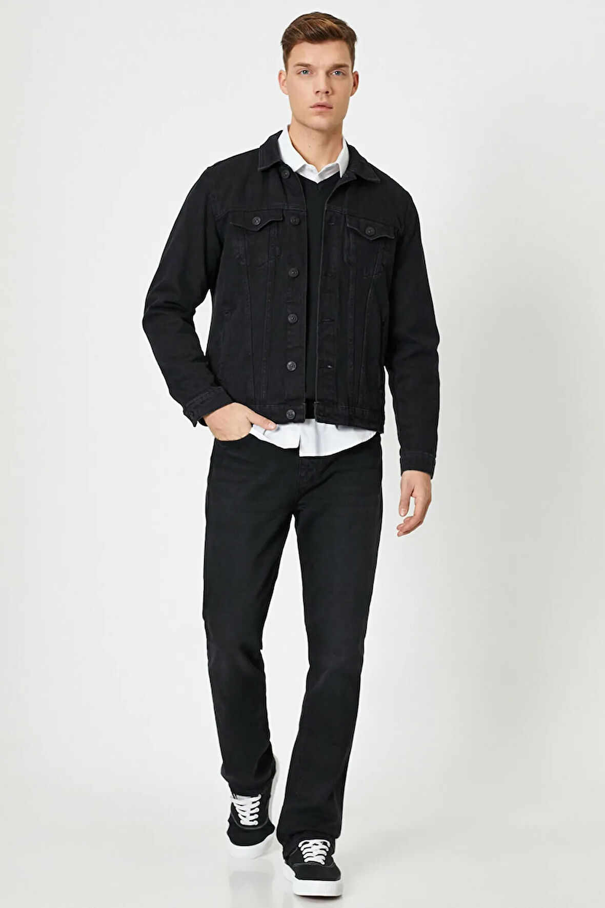 Erkek Siyah Jean