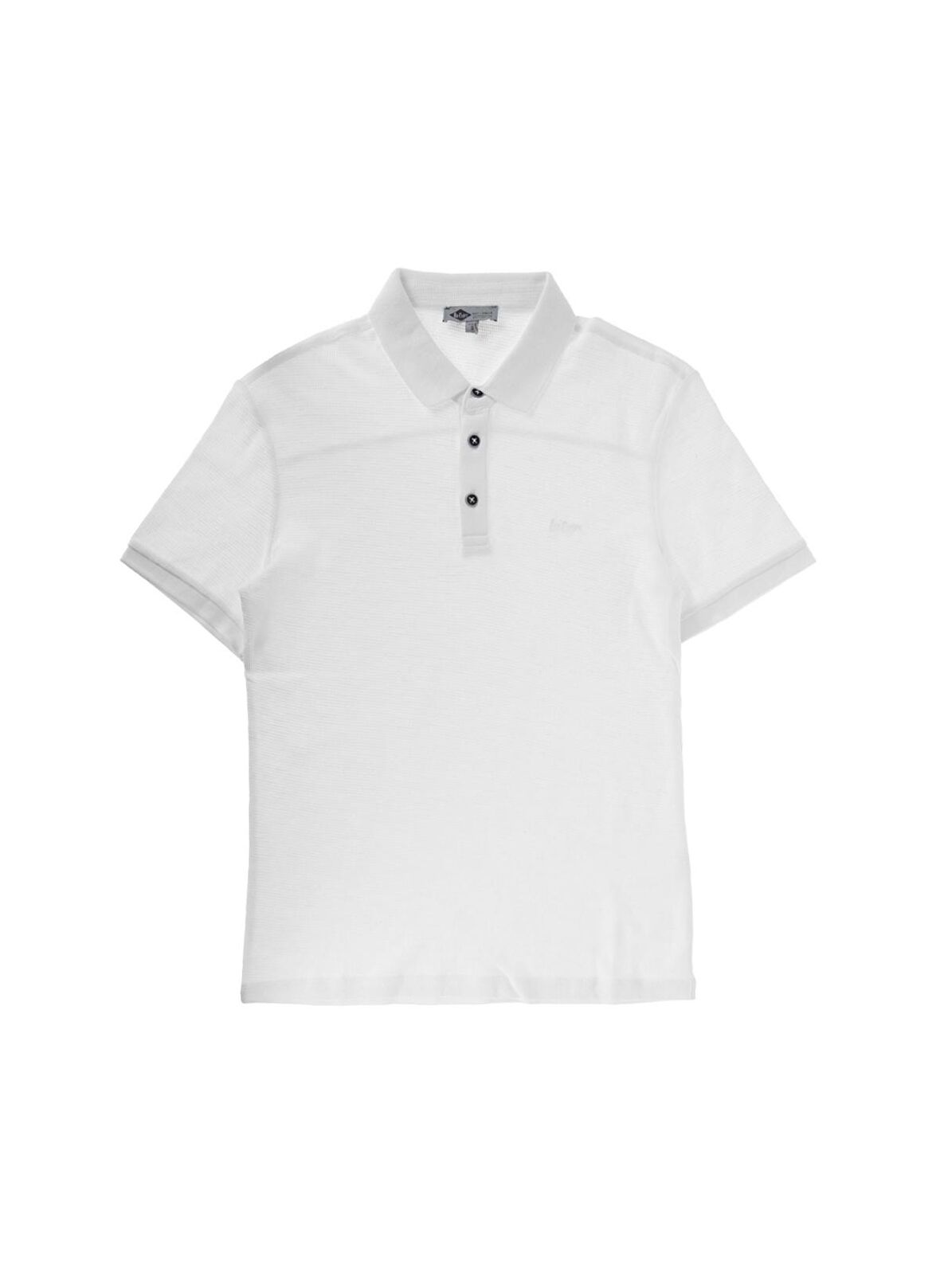 Lee Cooper Tylen Kırık Beyaz Polo Yaka T-Shirt