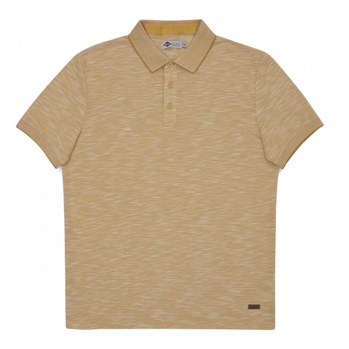 Jake Erkek Polo Yaka T-Shirt Pastel Sarı