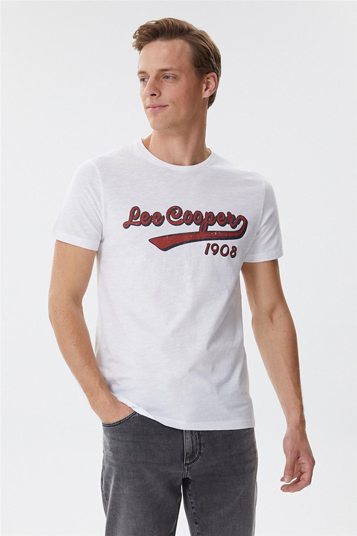 Lee Cooper Erkek T Shirt 222 LCM 242026 1101