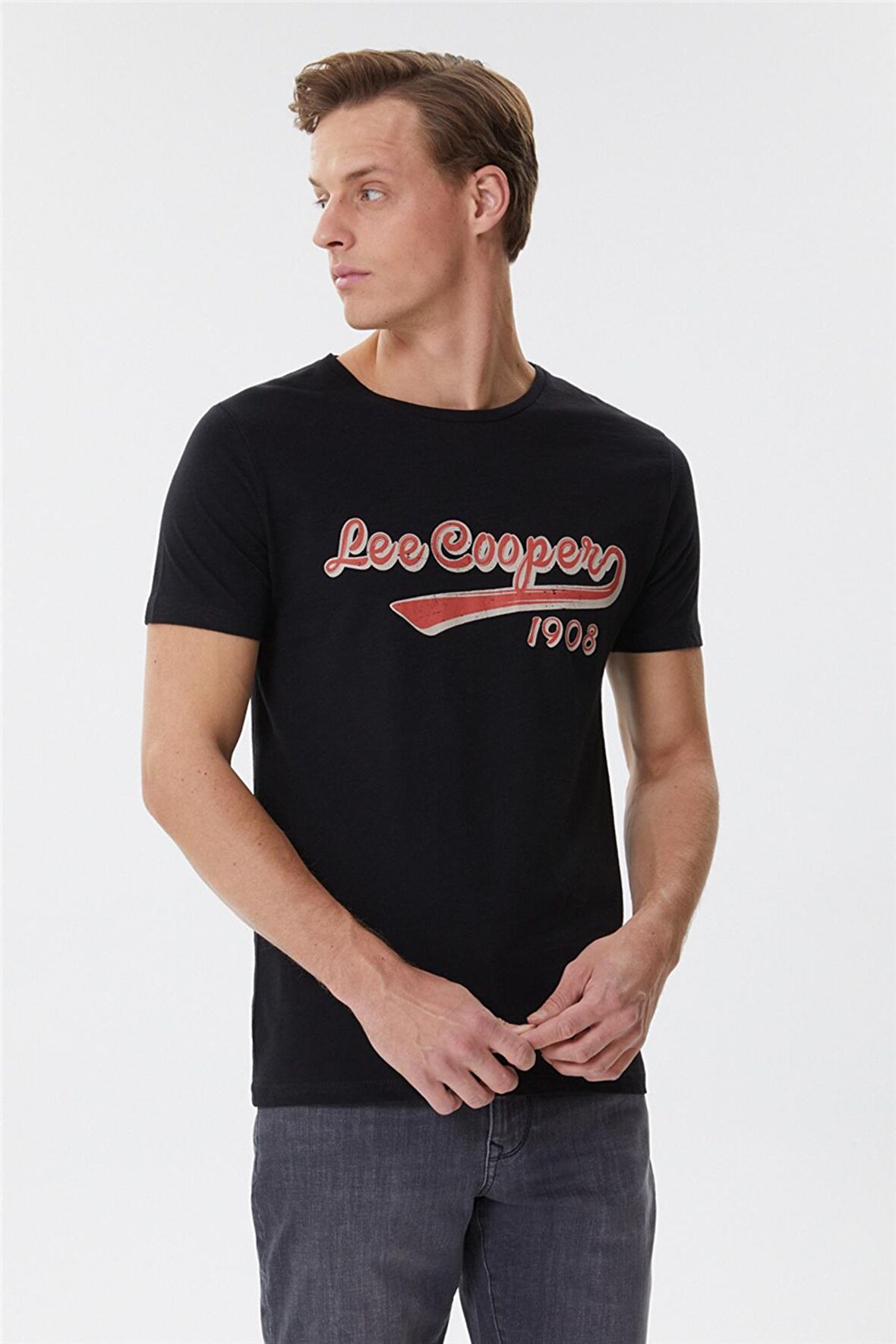 Lee Cooper Erkek T Shirt 222 LCM 242026 8101