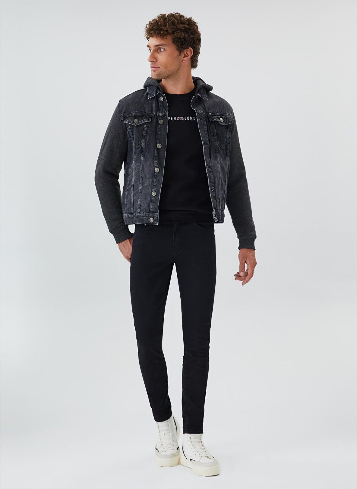Lee Cooper Erkek Denim Ceket 231 LCM 131003 PUEBLA 10 DENIM