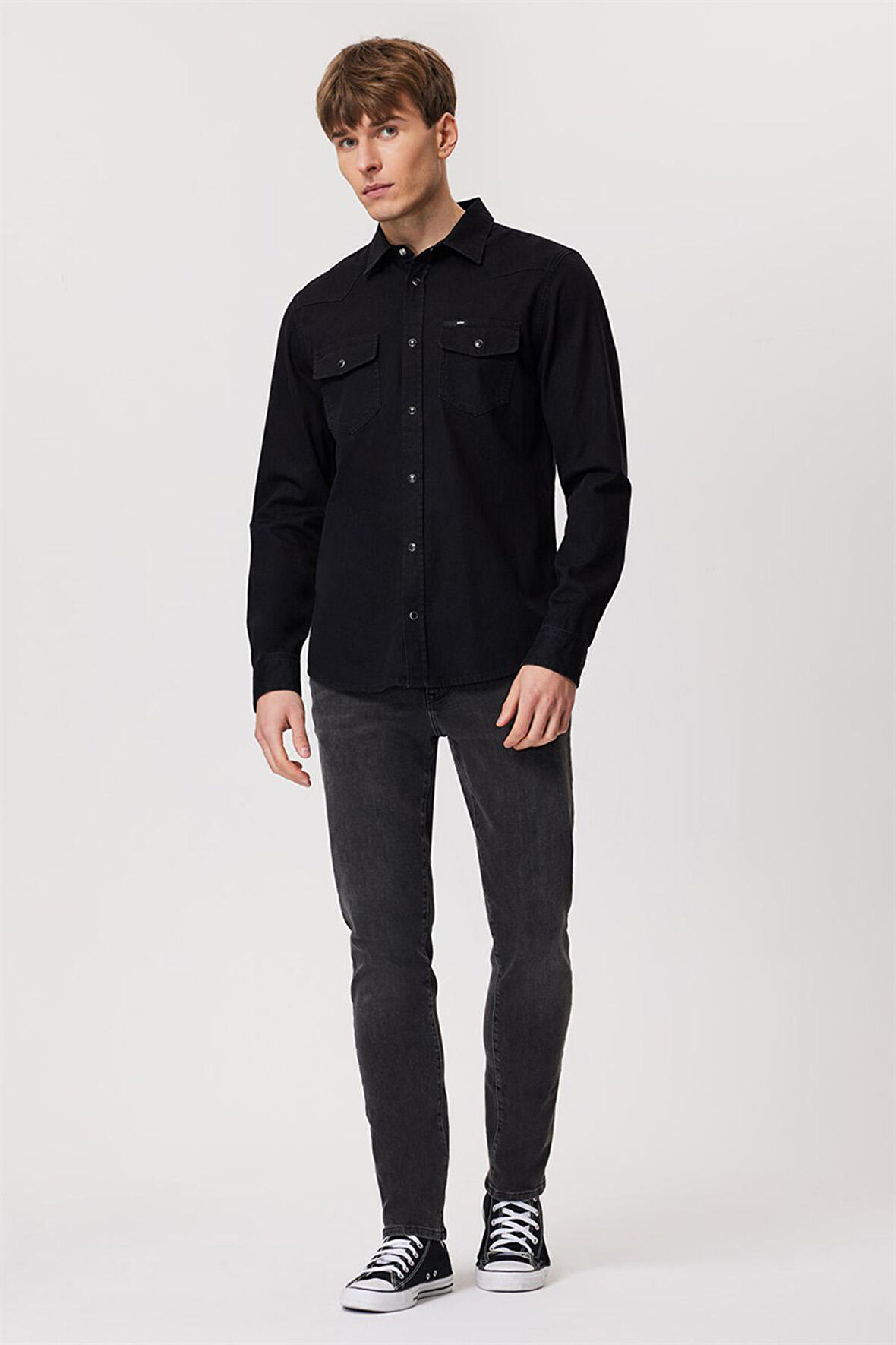 Lee Cooper Yüksek Bel Slim Fit Erkek Denim Pantolon 232 LCM 121060 JACK ALRAKIS VBL LIG