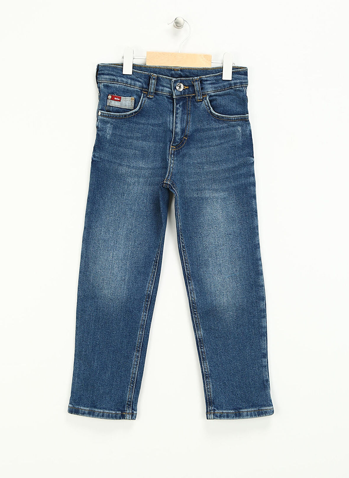 Lee Cooper Normal Bel Mavi Erkek Denim Pantolon 241 LCB 121002 BATH ASTRA BLUE