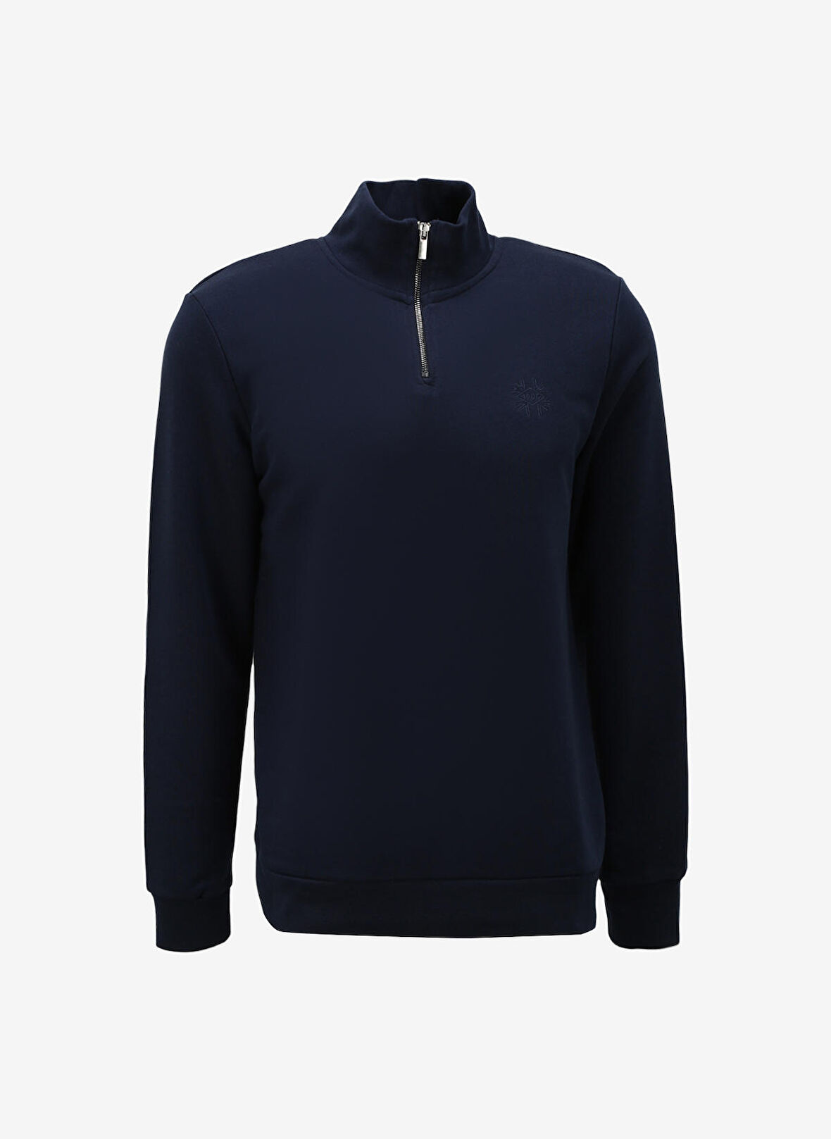 Lee Cooper Fermuarlı Yaka Lacivert Erkek Sweatshırt 241 LCM 241062 DYLEN LACIVERT