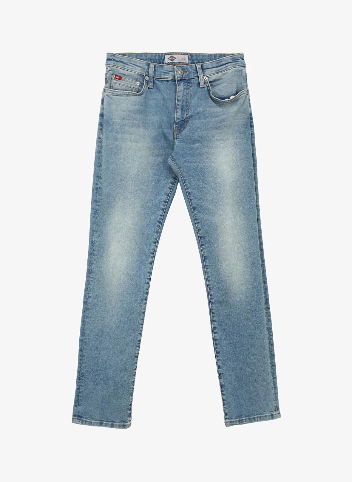 Lee Cooper Normal Bel Slim Fit Erkek Denim Pantolon 242 LCM 121026 JAGGER ELLERY BLUE L