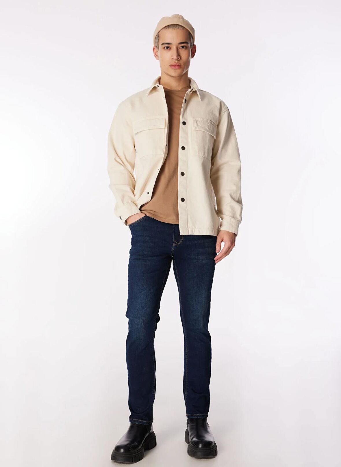 Lee Cooper Normal Bel Slim Fit Erkek Denim Pantolon 242 LCM 121035 JAGGER NERETVA PURE