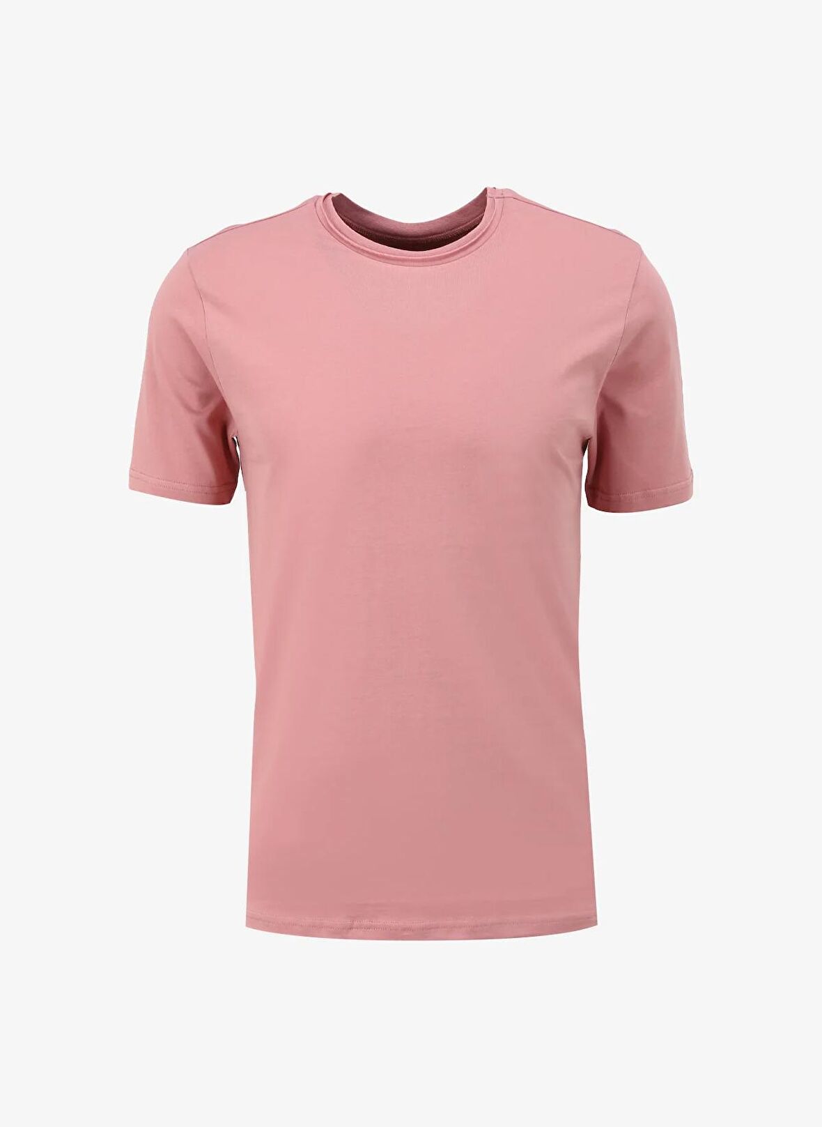 Lee Cooper Yuvarlak Yaka Somon Erkek T-Shirt 242 LCM 242015 GAEL SOMON