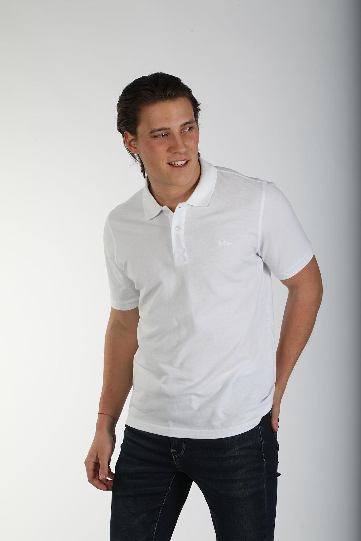 Twıns 1 Erkek Pike Polo Yaka t-shirt Beyaz