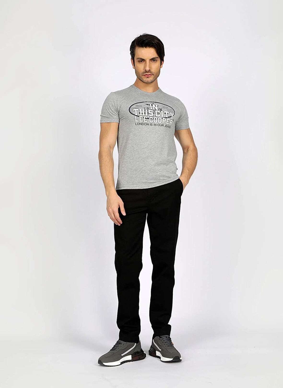 Lee Cooper Normal Bel Slim Fit Siyah Erkek Chino Pantolon 242 LCM 221016 NEW CHINO 2 SİYAH