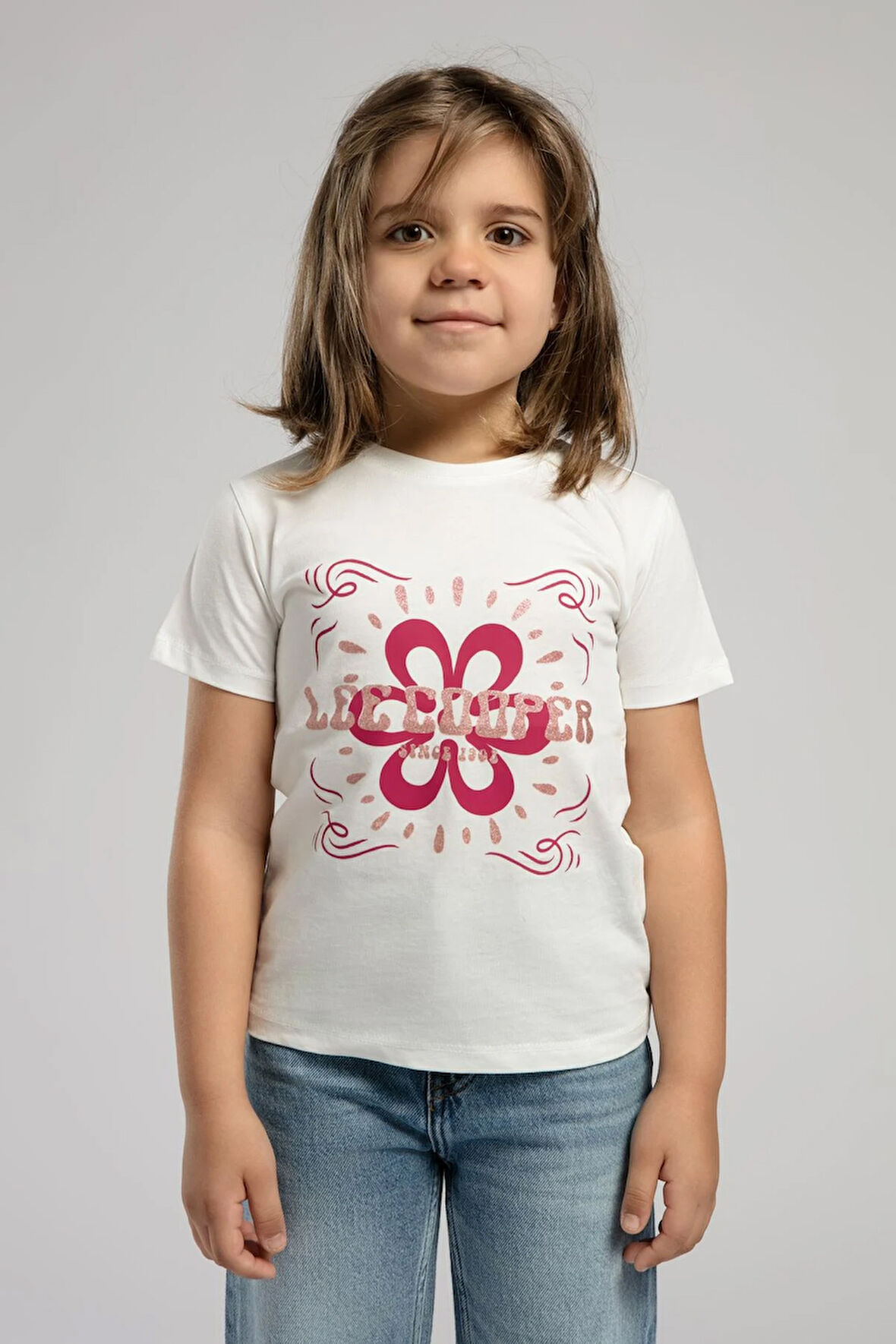 Exeter Kız Çocuk T-Shirt Ekru