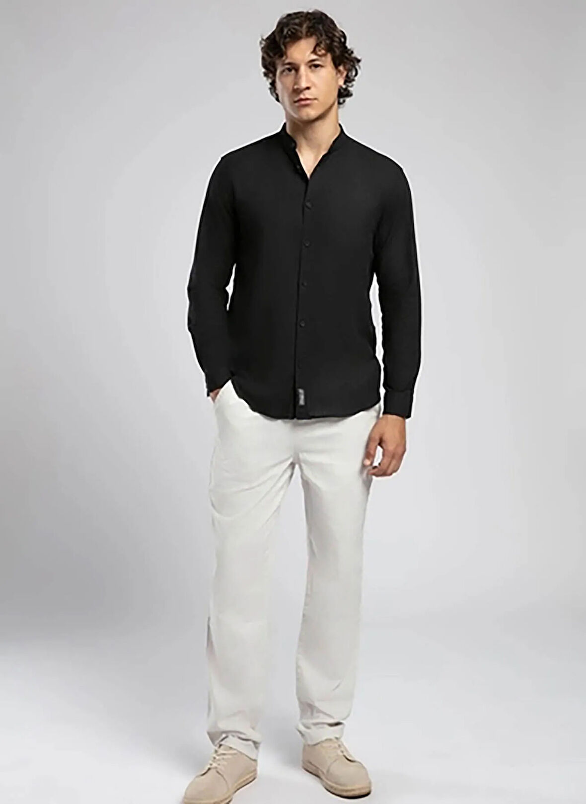 Lee Cooper Regular Fit Siyah Erkek Gömlek 252 LCM 241013 JULSA SİYAH