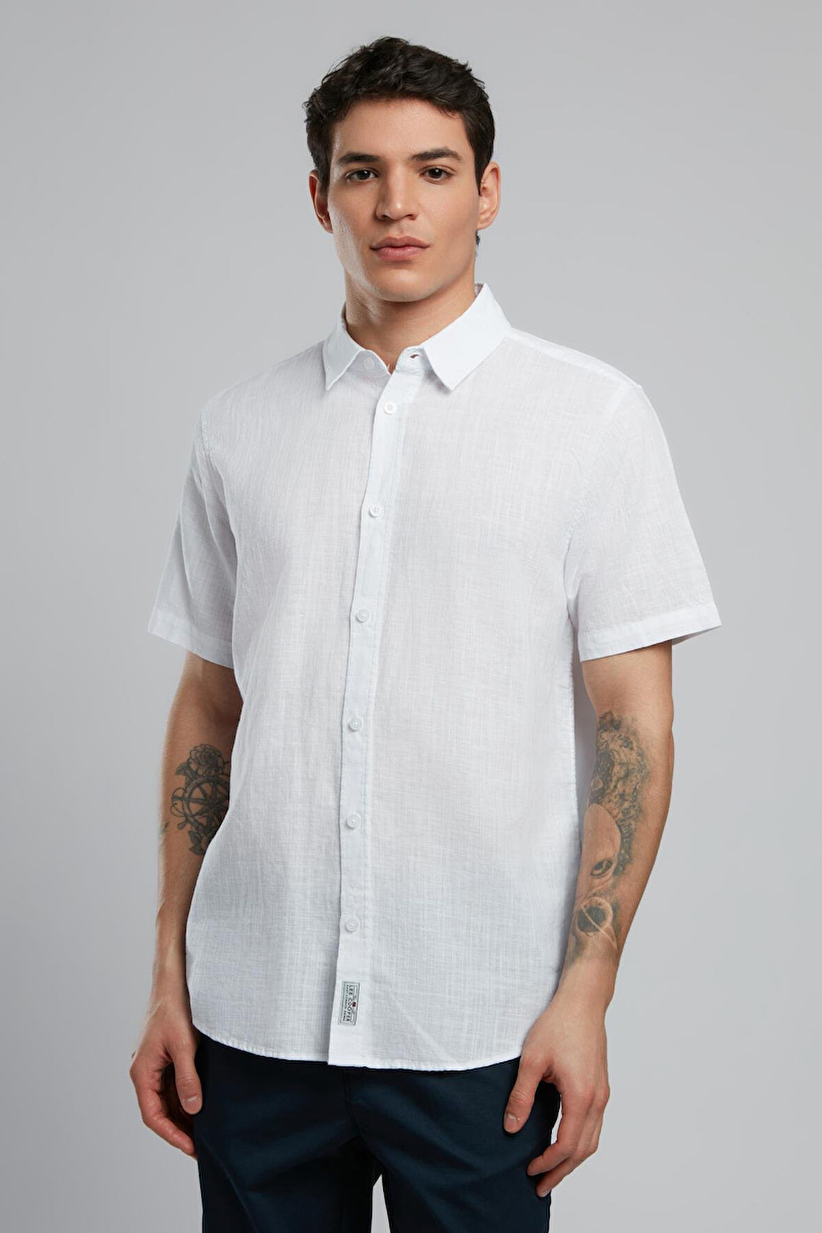 Lee Cooper Erkek Gömlek 252 LCM 241017 1101