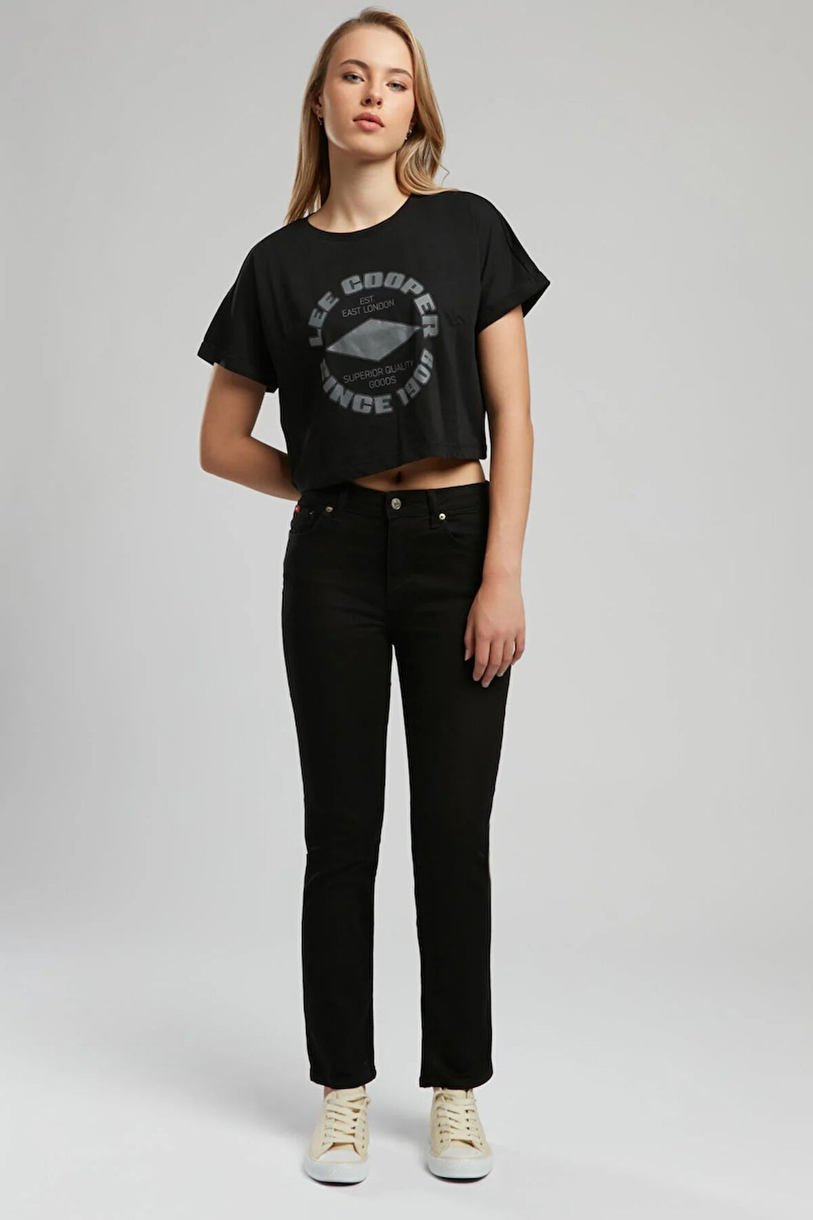 Susie Kadın Jean Pantolon Siyah Sanbourne Black