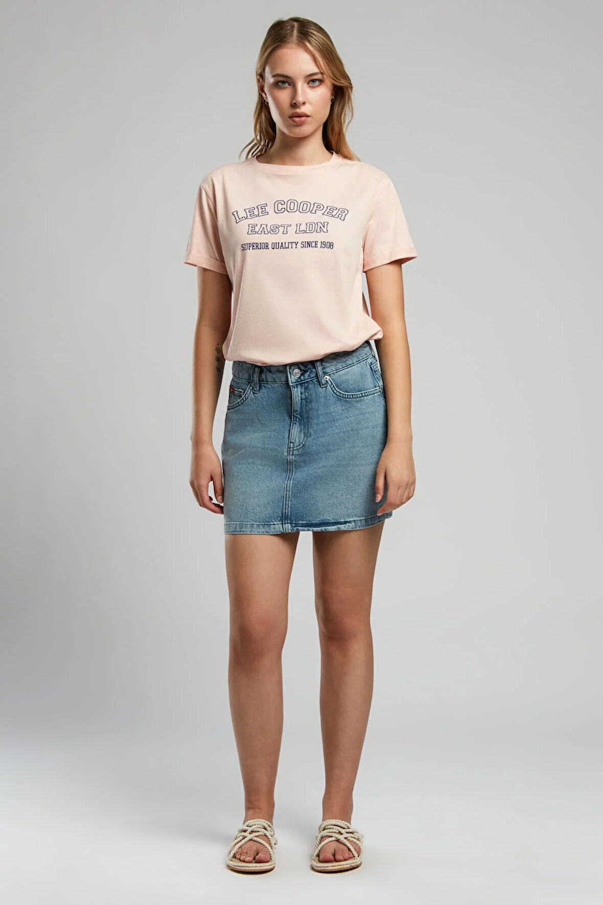 Lily Kadın Jean Etek Denim