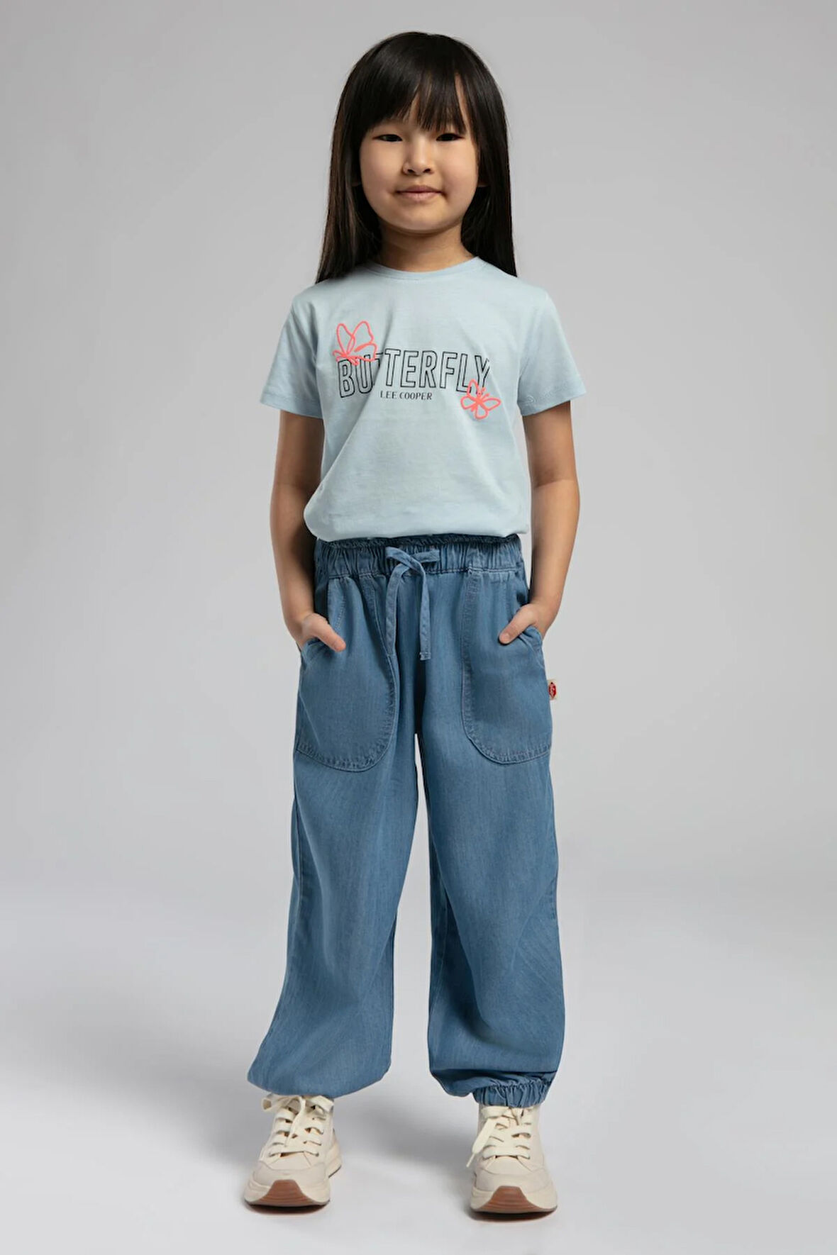 Tanny Kız Çocuk Jean Pantolon Light Blue