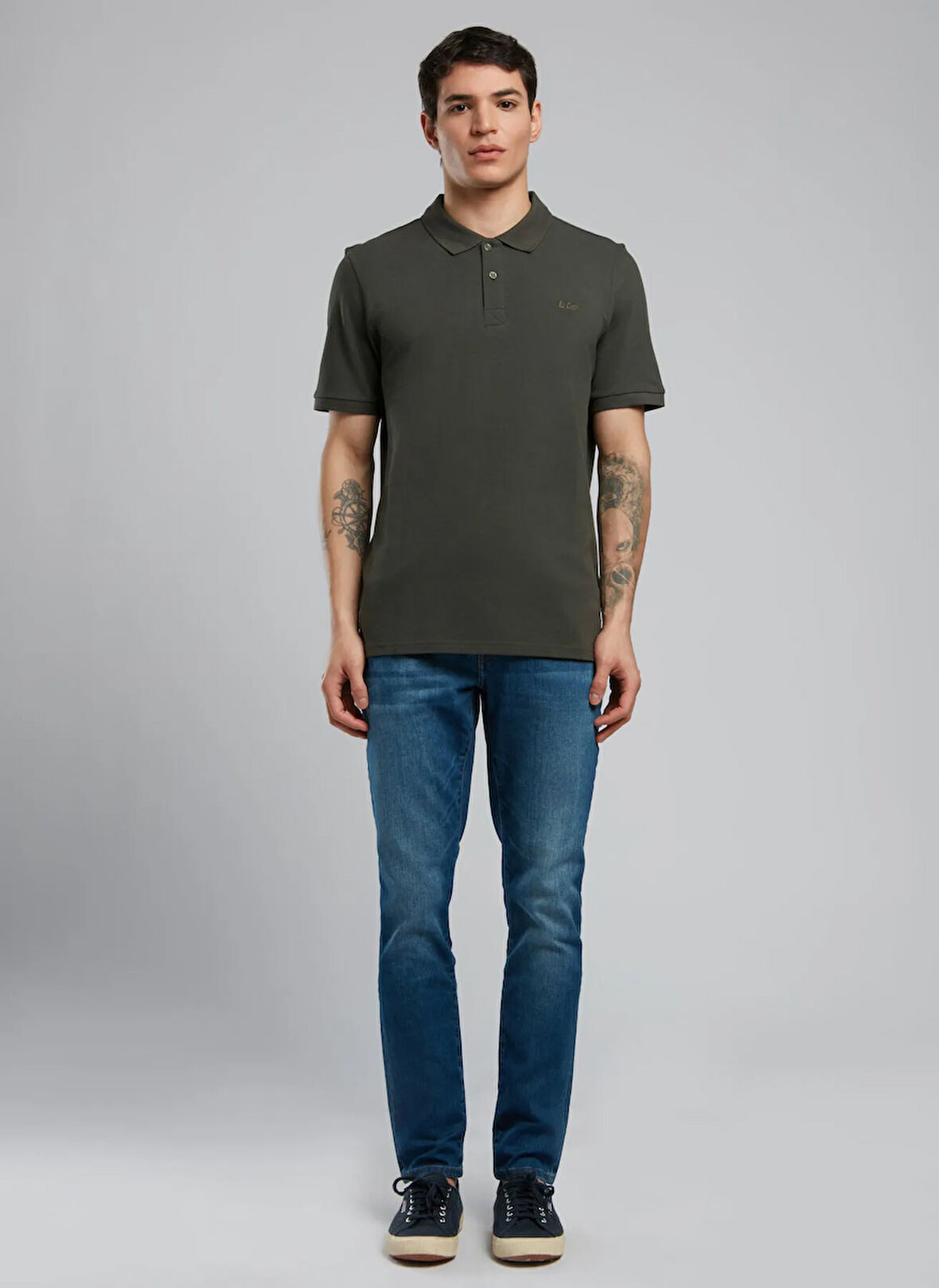 Lee Cooper Yüksek Bel Slim Fit Erkek Denim Pantolon 252 LCM 121035 JACK CARMEN MID