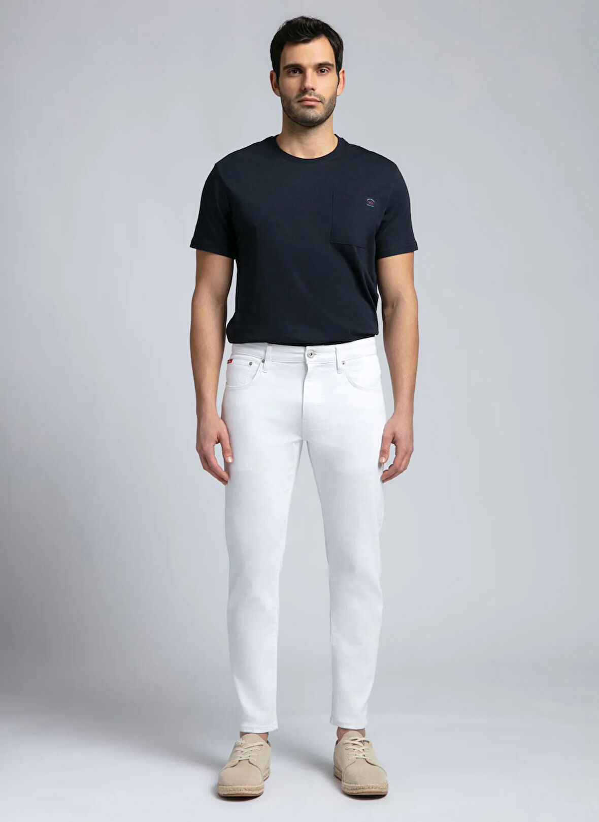 Lee Cooper Normal Bel Slim Tapered Erkek Denim Pantolon 252 LCM 121061 LONDON CEDEF WEFT