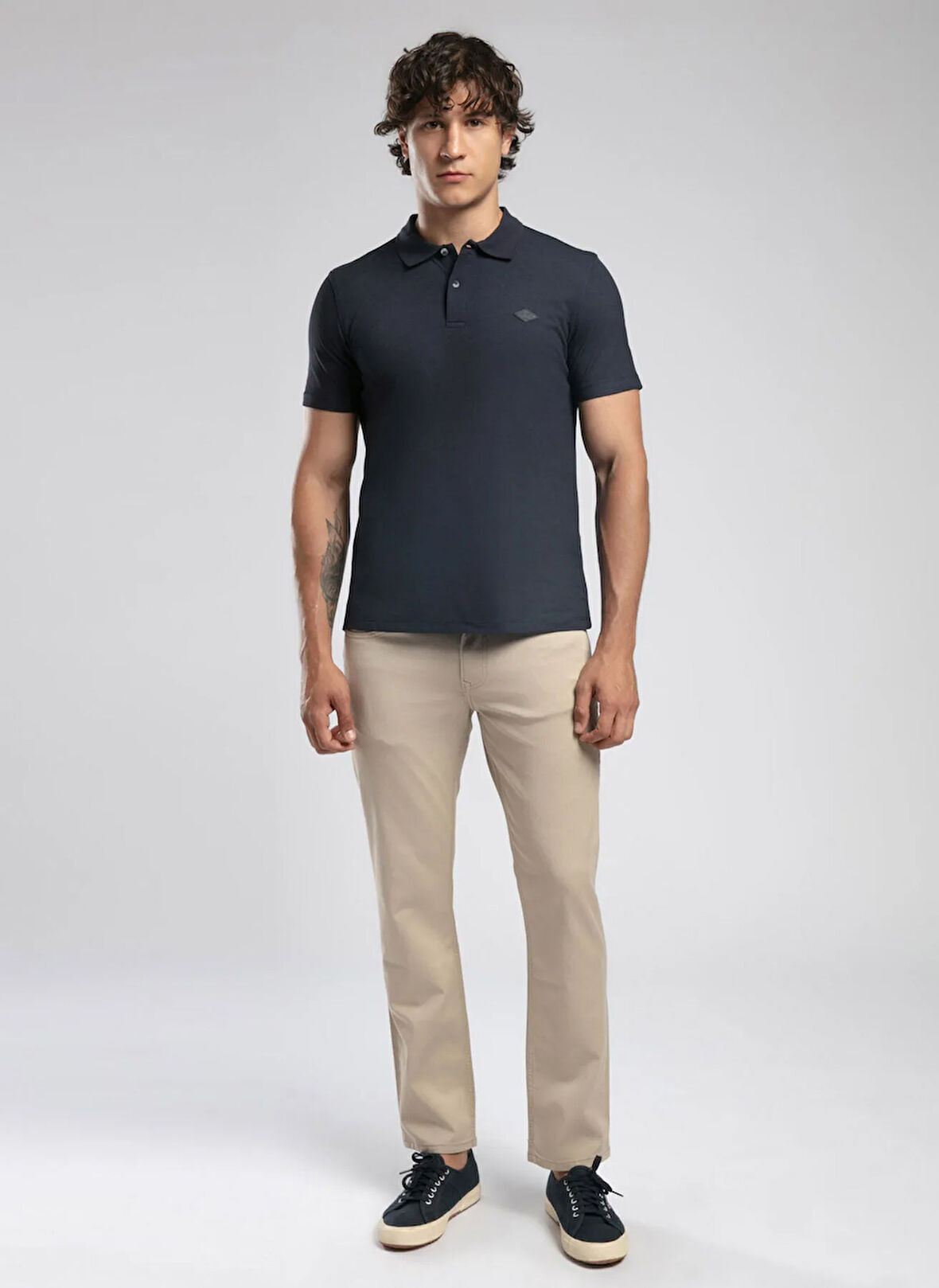 Lee Cooper Normal Bel Slim Straight Bej Erkek Chino Pantolon 252 LCM 221002 JAGGER ND 1 BEJ