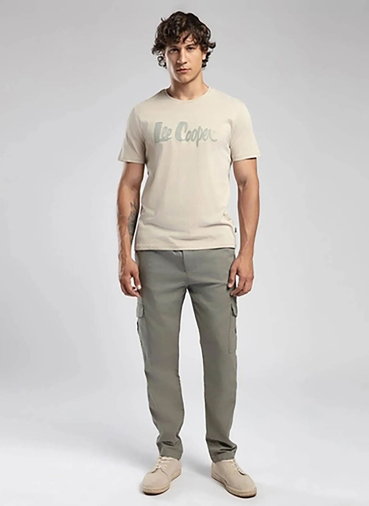 Lee Cooper Normal Paça Haki Erkek Kargo Pantolon 252 LCM 221004 KETGO HAKİ