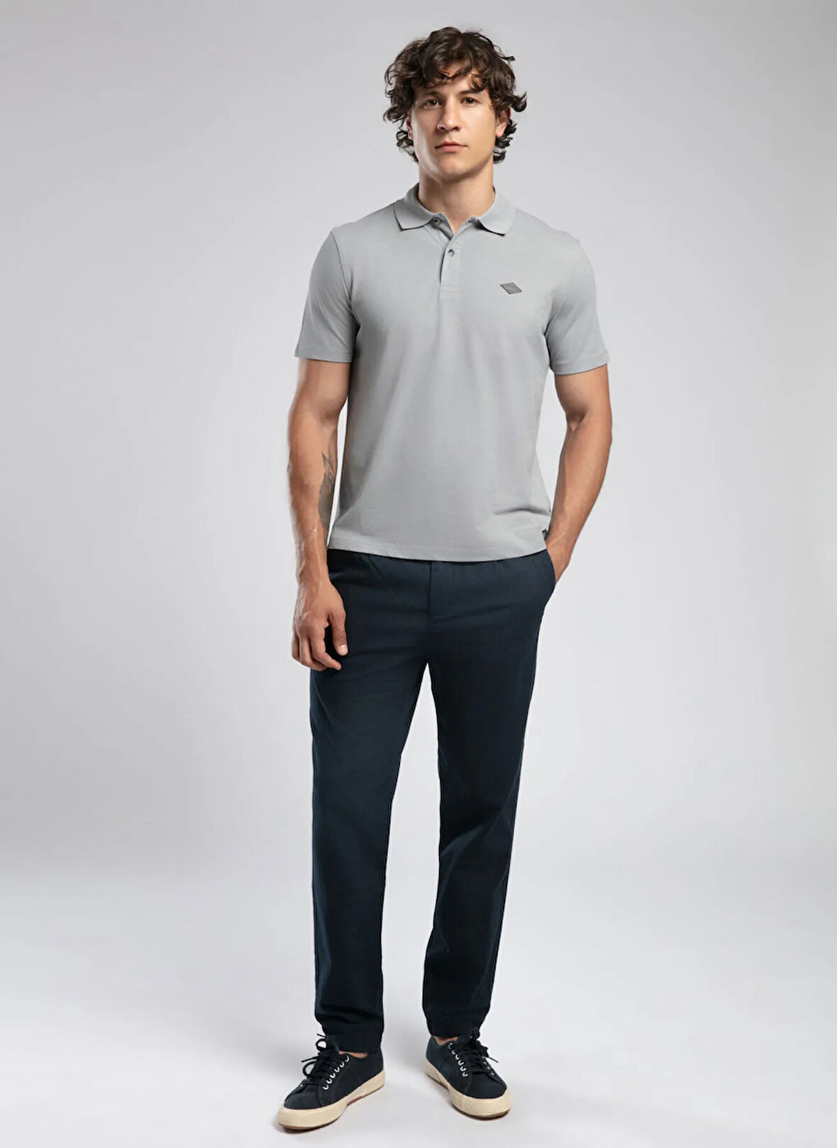 Lee Cooper Normal Bel Regular Tapered Lacivert Erkek Chino Pantolon 252 LCM 221005 ZARSE 1 LACİVERT