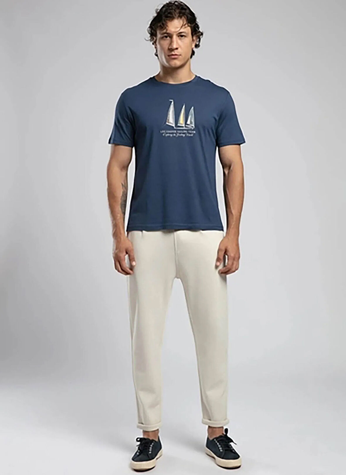 Lee Cooper Regular Fit Ekru Erkek Eşofman Altı 252 LCM 227001 DUMPLE EKRU
