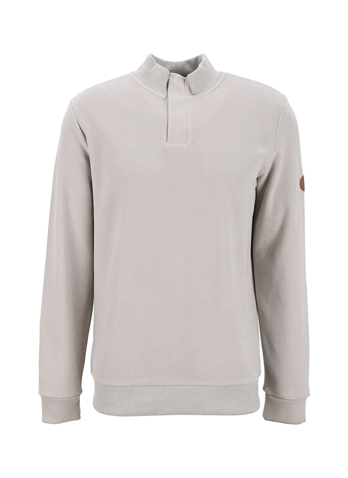 Lee Cooper Dik Yaka Bej Erkek Sweatshırt 261 LCM 241068 LUKE BEJ